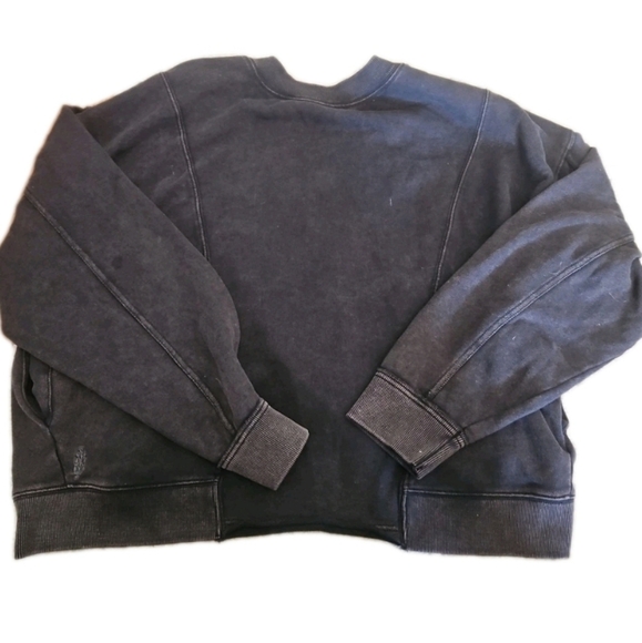 Free People Movement Womens Faded Black Go For Gold Reversible Pull Over M - Picture 10 of 16